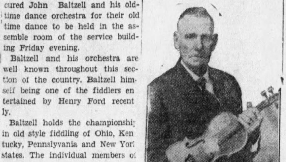 John Baltzell news story