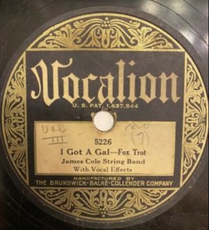 James Cole disc