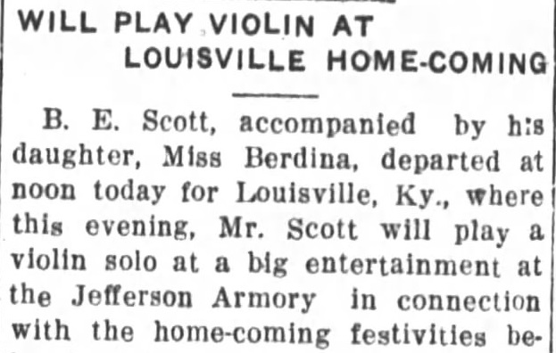 B.E. Scott news story