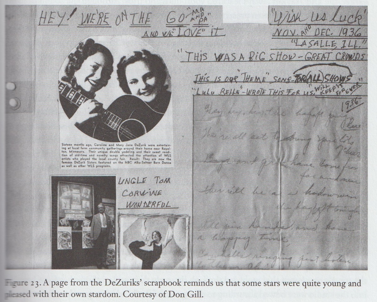 Dezurik Sisters scrapbook